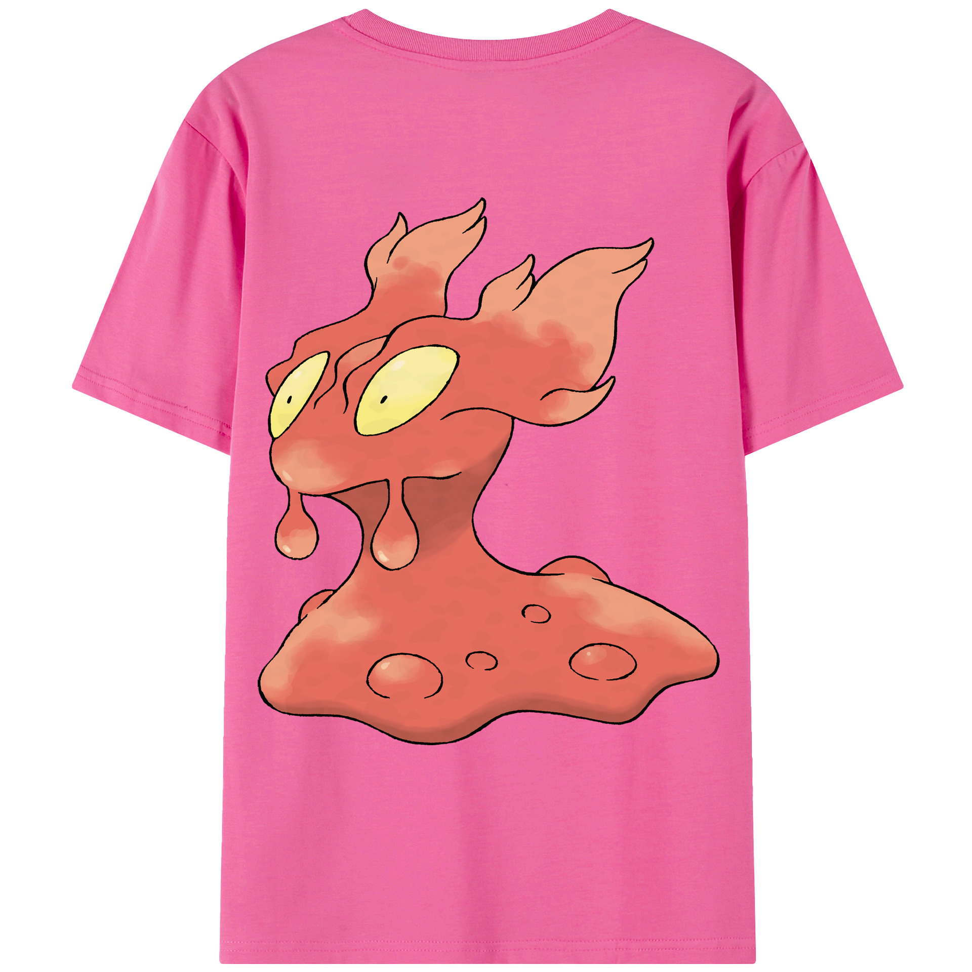 （画像用） ポケットモンスター Pokémon レディース半袖Tシャツ(バックプリント)